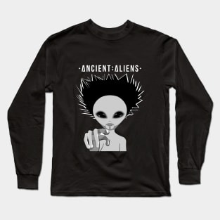 A Aliens Blk Long Sleeve T-Shirt